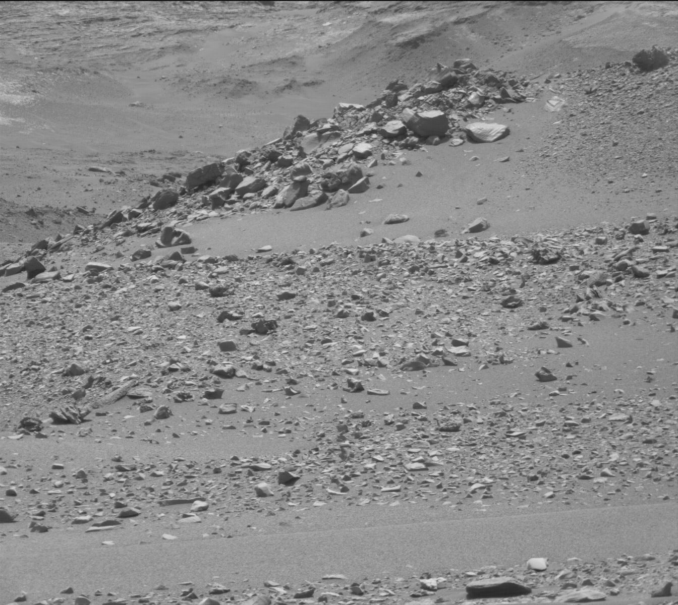 Nasa's Mars rover Curiosity acquired this image using its Mast Camera (Mastcam) on Sol 942