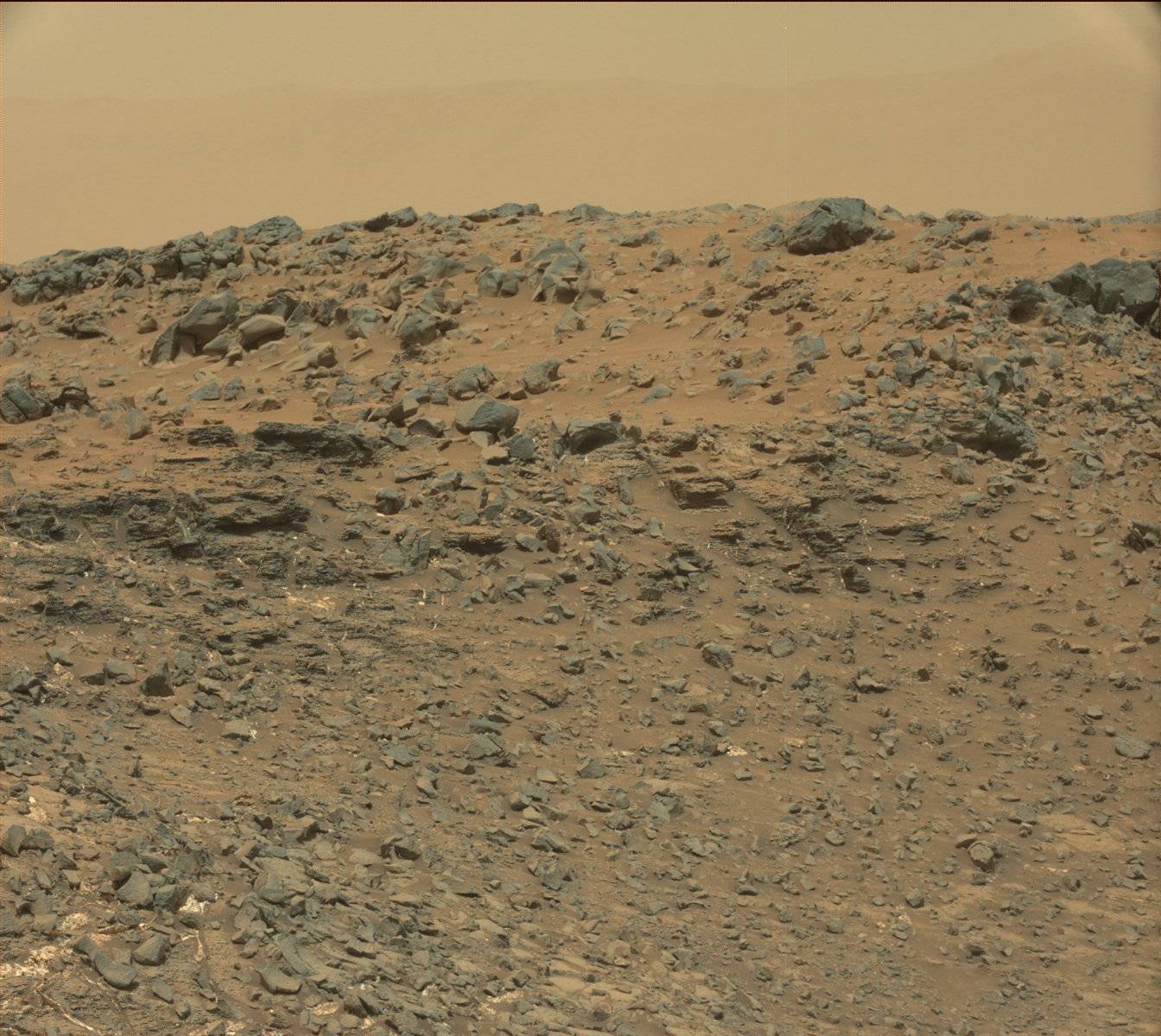 Nasa's Mars rover Curiosity acquired this image using its Mast Camera (Mastcam) on Sol 944