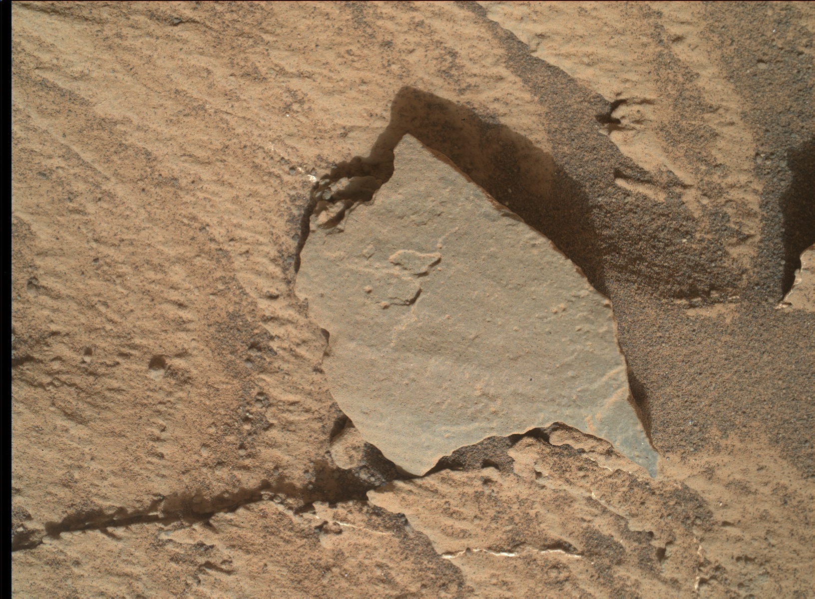 Nasa's Mars rover Curiosity acquired this image using its Mars Hand Lens Imager (MAHLI) on Sol 946