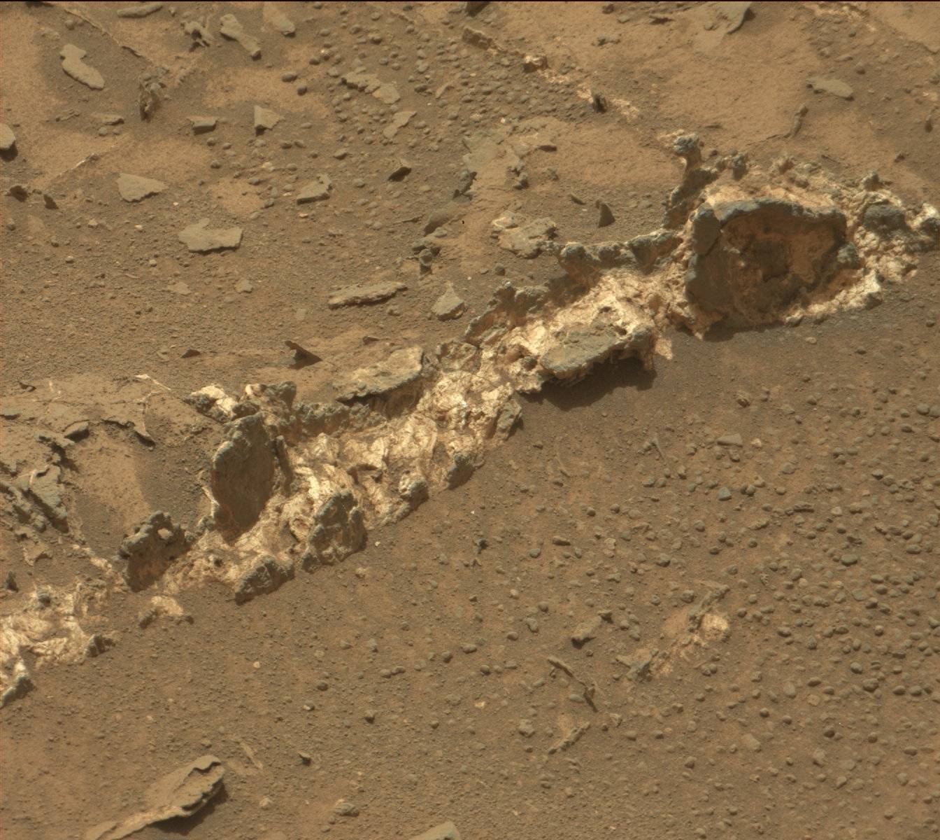 Nasa's Mars rover Curiosity acquired this image using its Mast Camera (Mastcam) on Sol 947