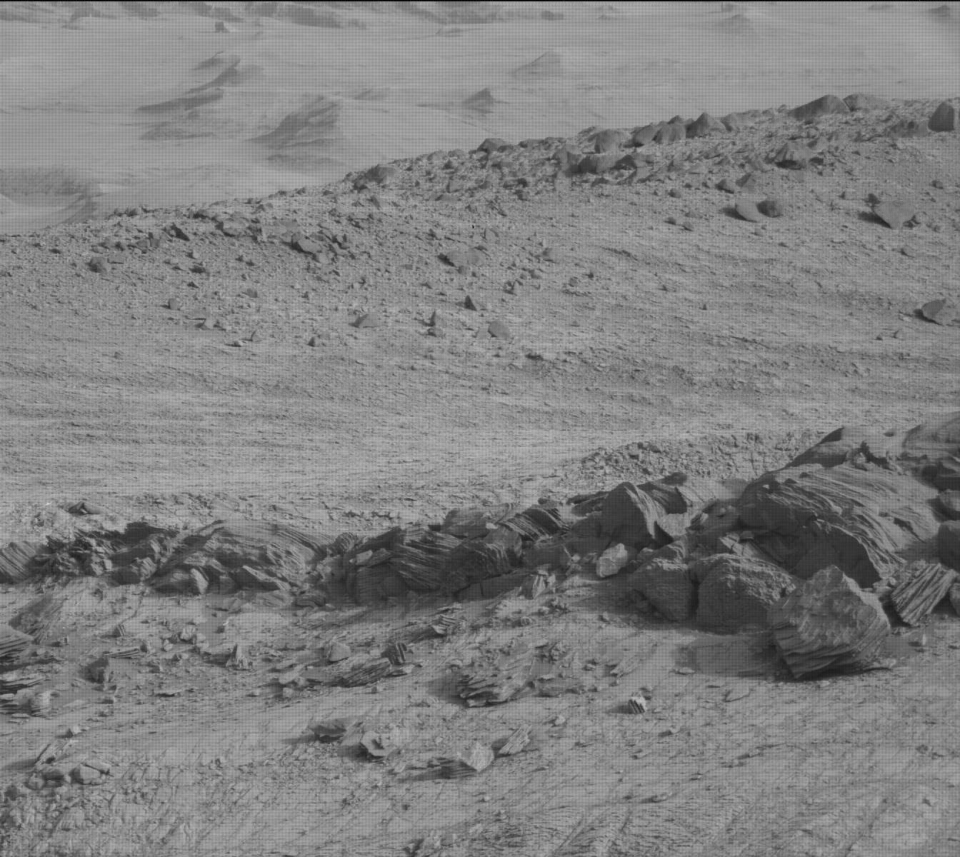 Nasa's Mars rover Curiosity acquired this image using its Mast Camera (Mastcam) on Sol 953