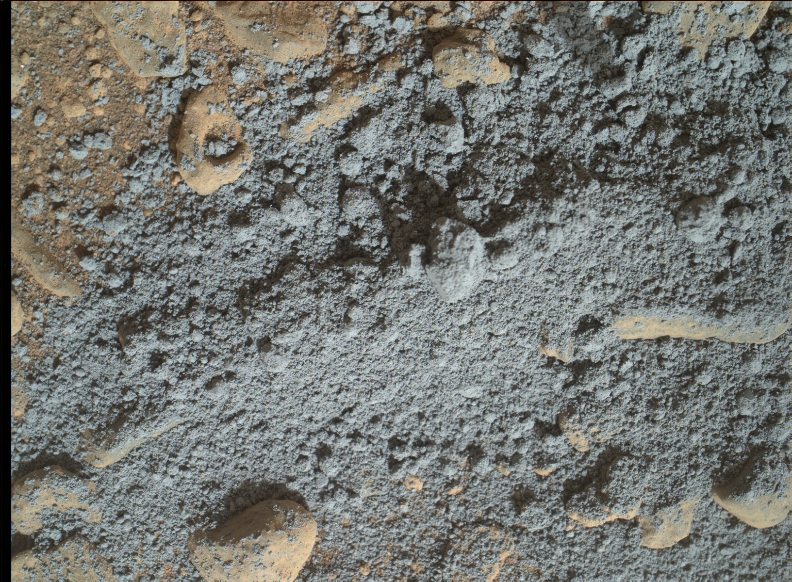 Nasa's Mars rover Curiosity acquired this image using its Mars Hand Lens Imager (MAHLI) on Sol 954