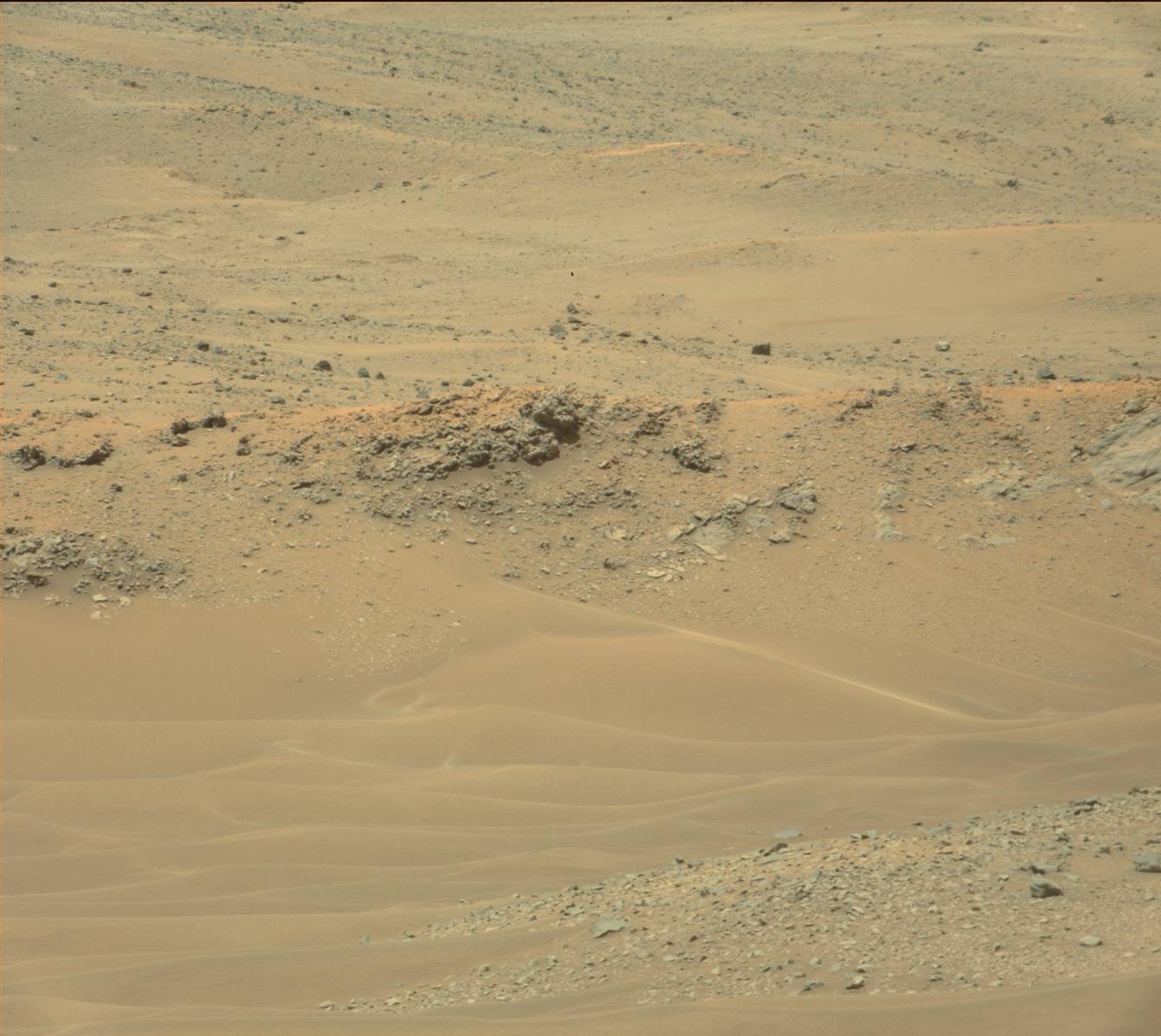 Nasa's Mars rover Curiosity acquired this image using its Mast Camera (Mastcam) on Sol 957