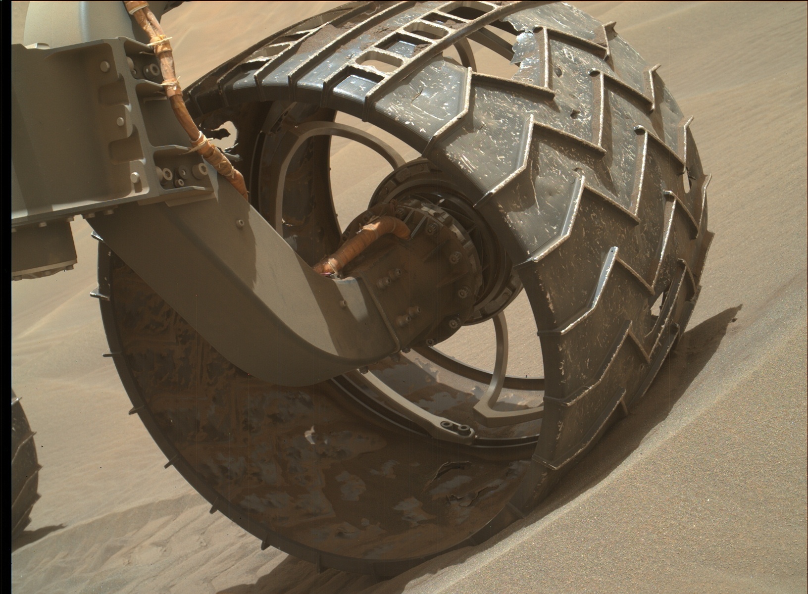 Nasa's Mars rover Curiosity acquired this image using its Mars Hand Lens Imager (MAHLI) on Sol 958