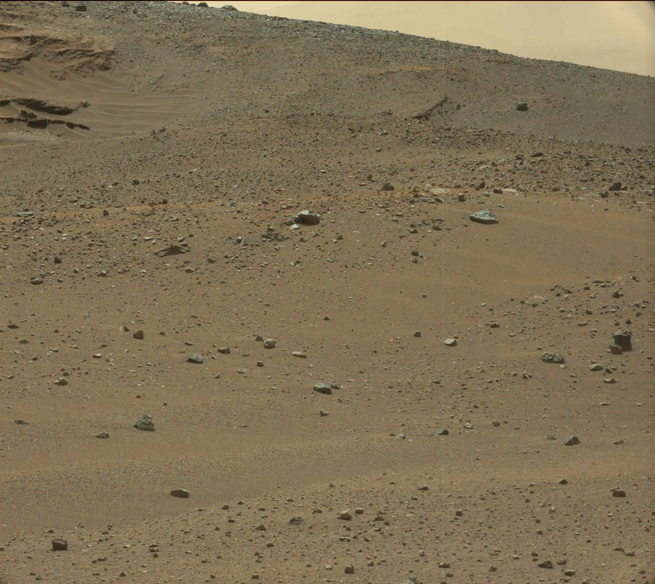 Nasa's Mars rover Curiosity acquired this image using its Mast Camera (Mastcam) on Sol 960