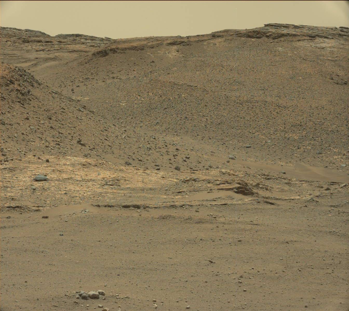 Nasa's Mars rover Curiosity acquired this image using its Mast Camera (Mastcam) on Sol 963