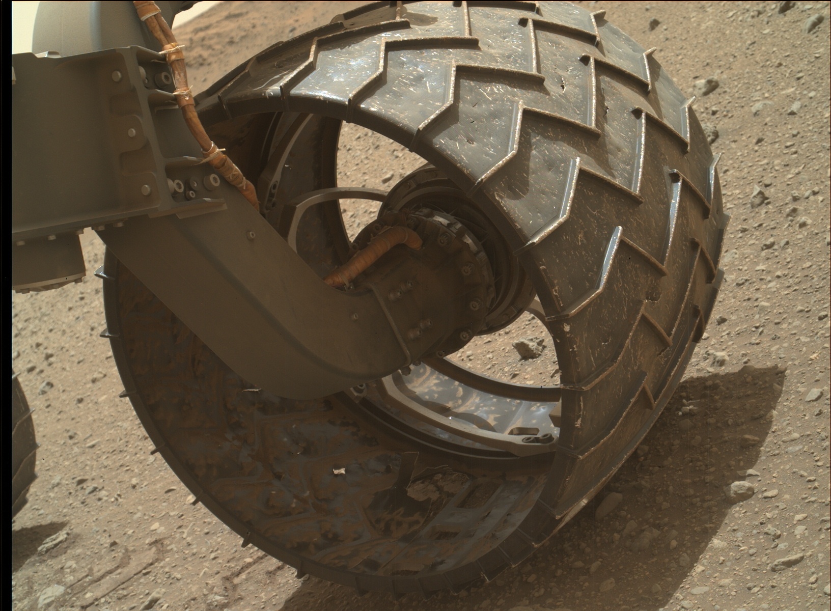 Nasa's Mars rover Curiosity acquired this image using its Mars Hand Lens Imager (MAHLI) on Sol 963