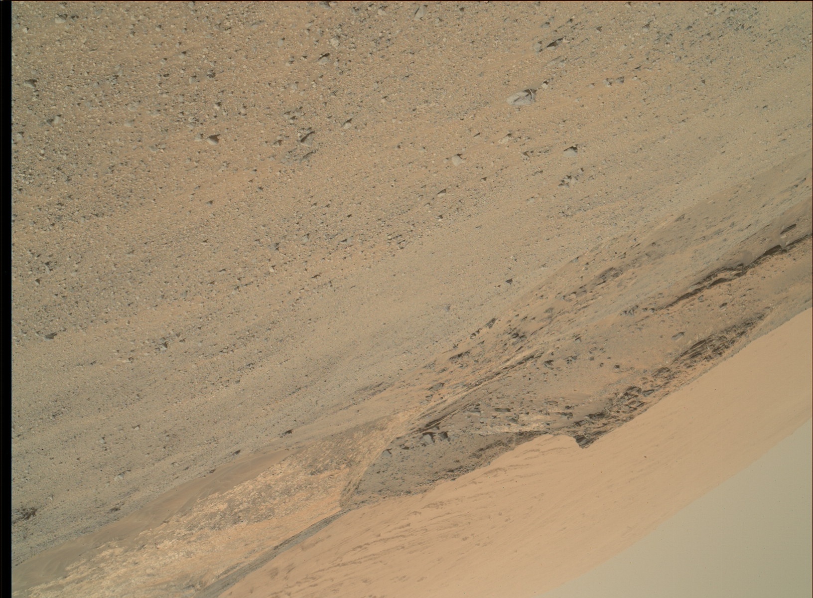 Nasa's Mars rover Curiosity acquired this image using its Mars Hand Lens Imager (MAHLI) on Sol 963