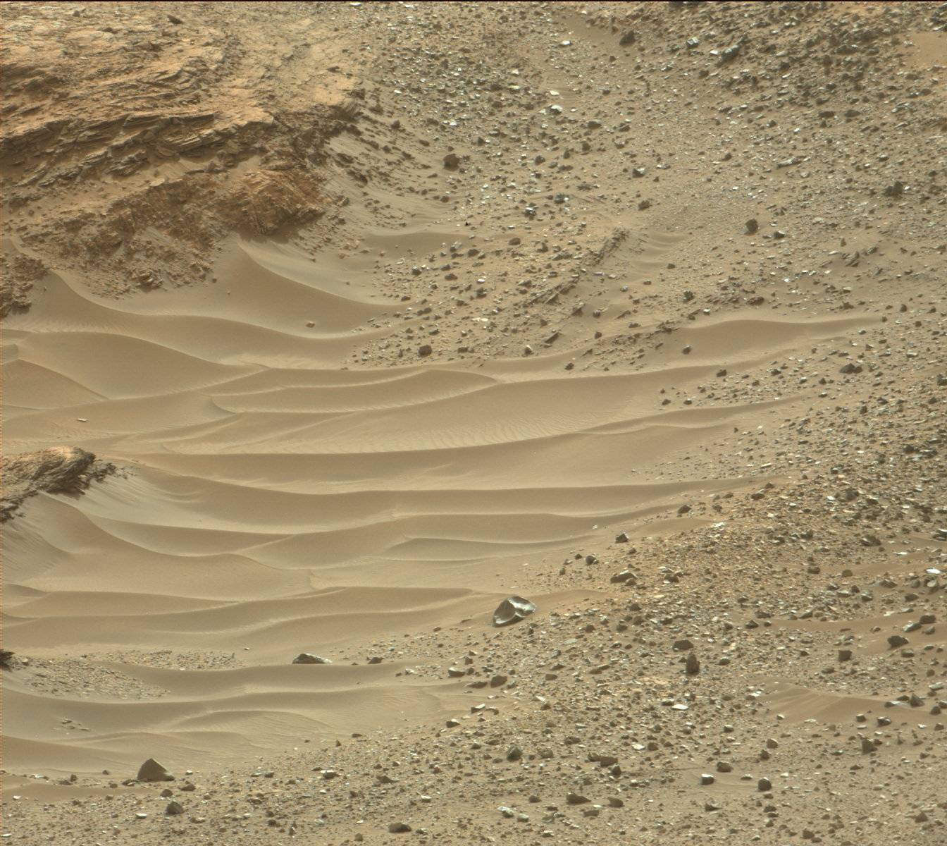 Nasa's Mars rover Curiosity acquired this image using its Mast Camera (Mastcam) on Sol 964