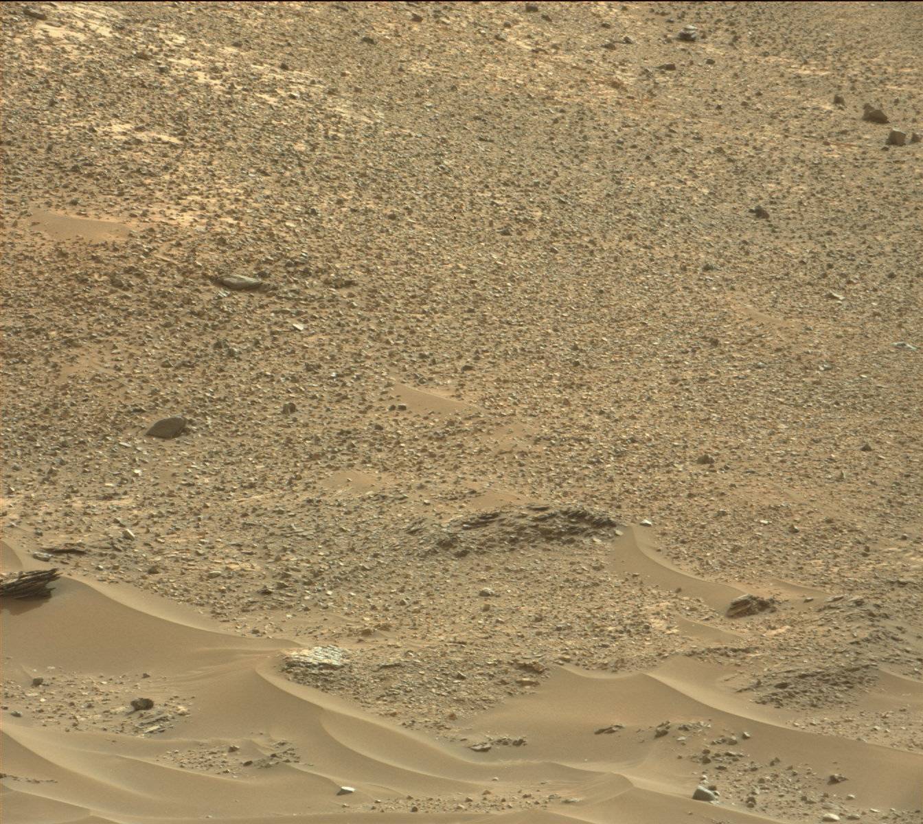 Nasa's Mars rover Curiosity acquired this image using its Mast Camera (Mastcam) on Sol 964