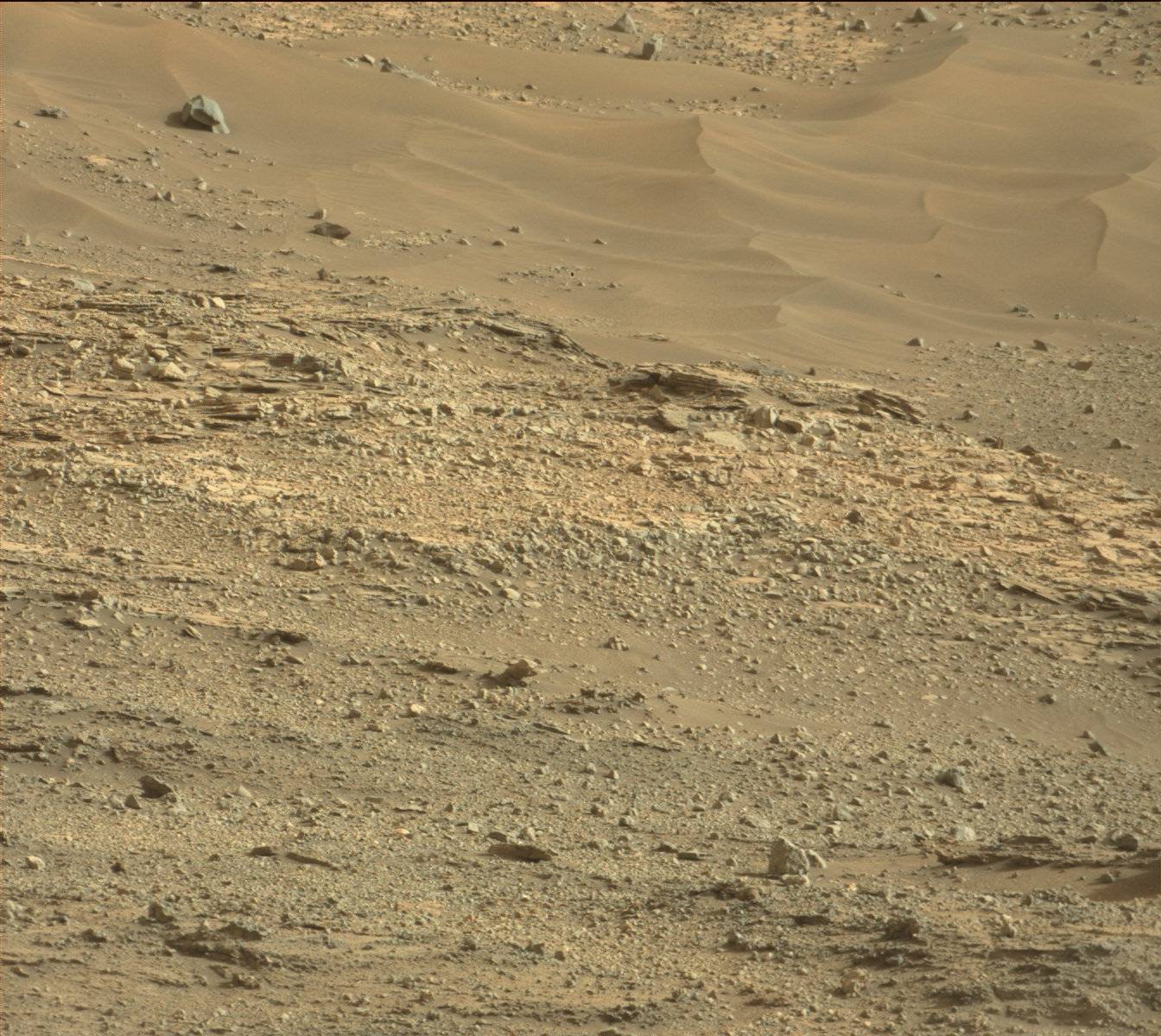 Nasa's Mars rover Curiosity acquired this image using its Mast Camera (Mastcam) on Sol 966