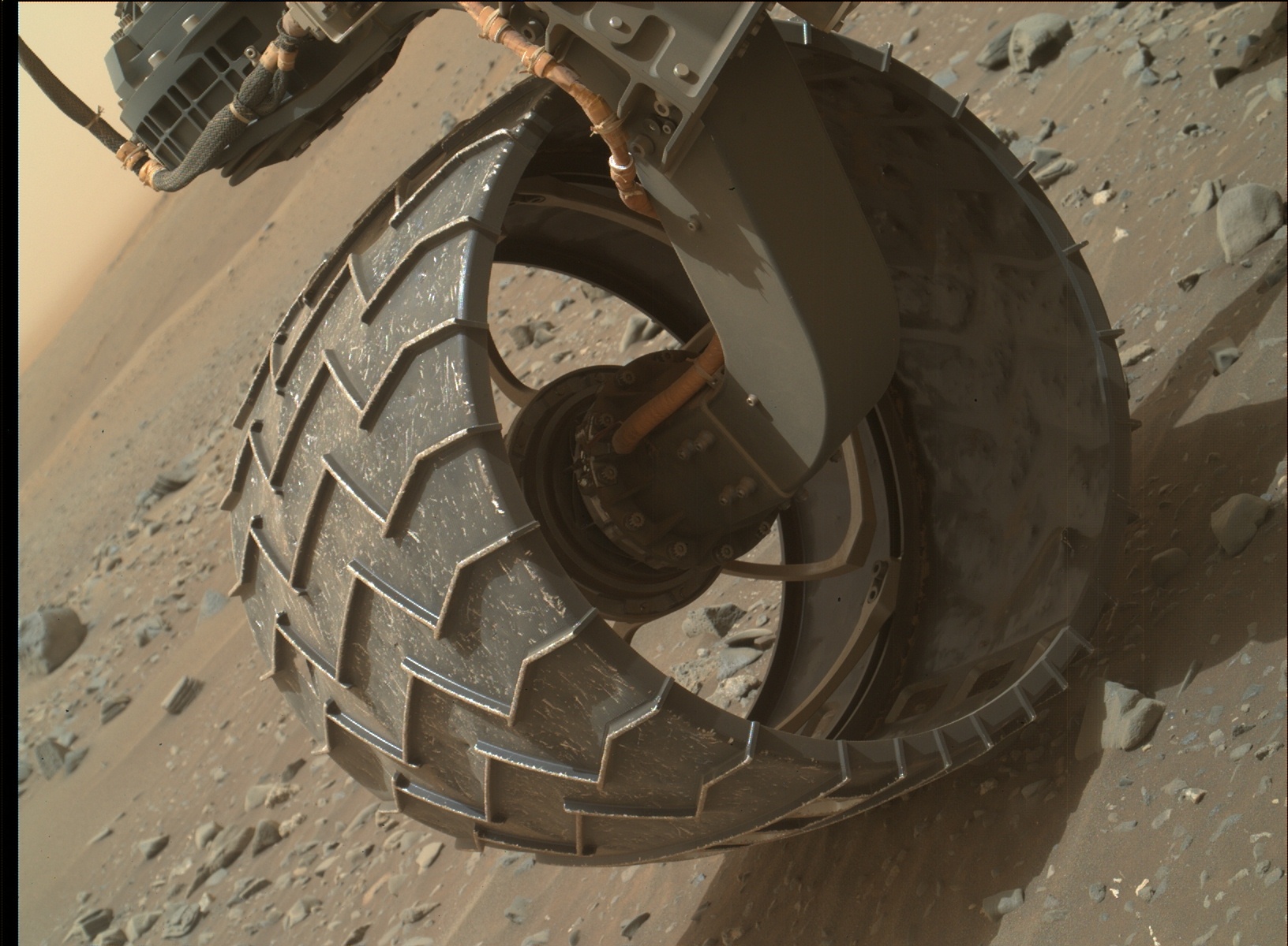 Nasa's Mars rover Curiosity acquired this image using its Mars Hand Lens Imager (MAHLI) on Sol 971