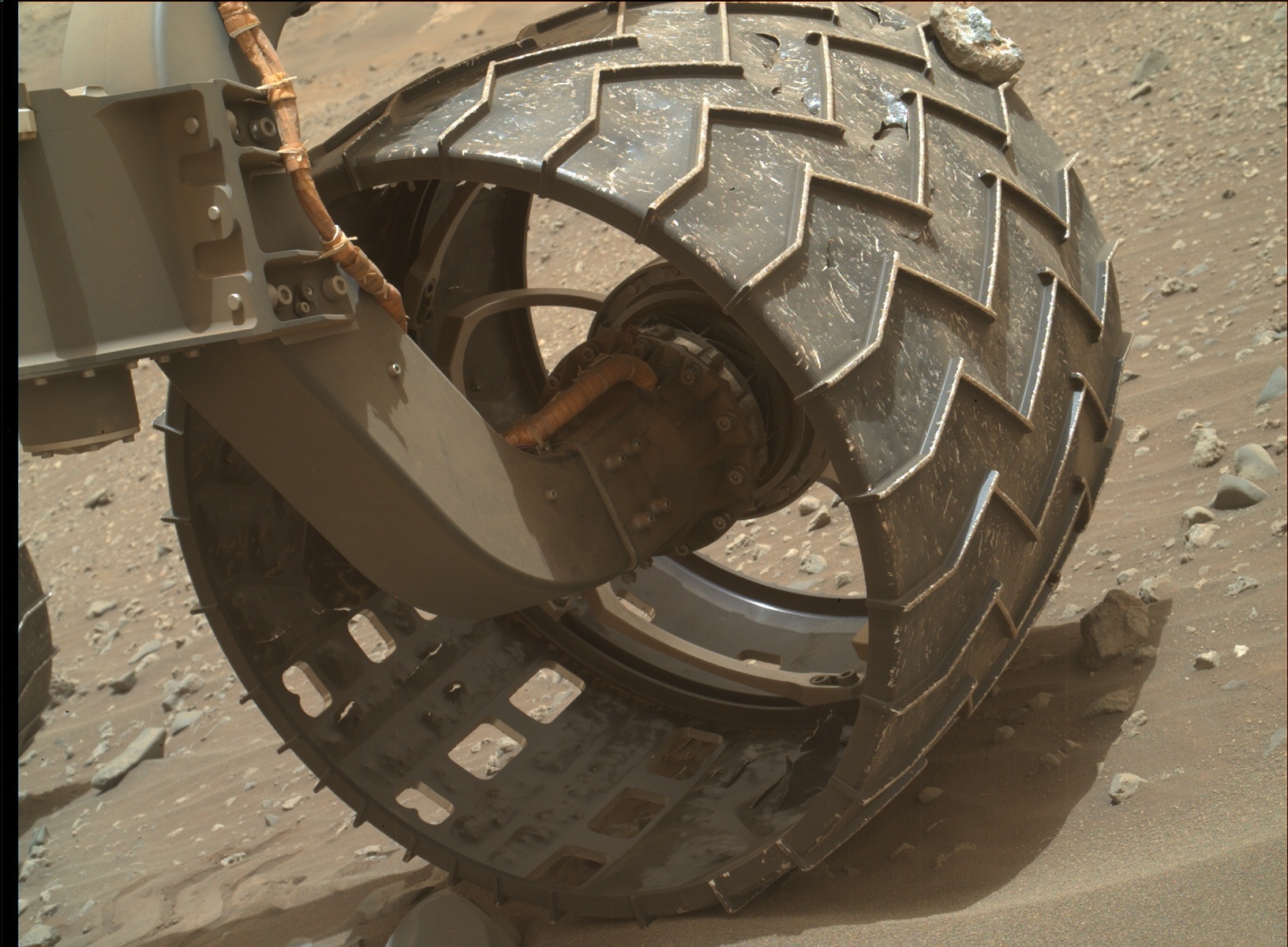 Nasa's Mars rover Curiosity acquired this image using its Mars Hand Lens Imager (MAHLI) on Sol 971