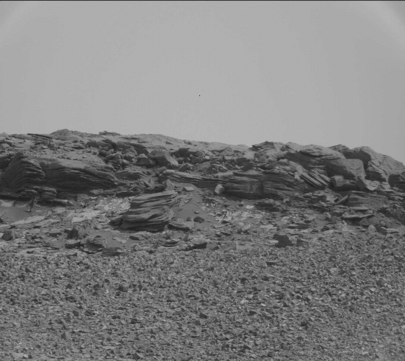Nasa's Mars rover Curiosity acquired this image using its Mast Camera (Mastcam) on Sol 973