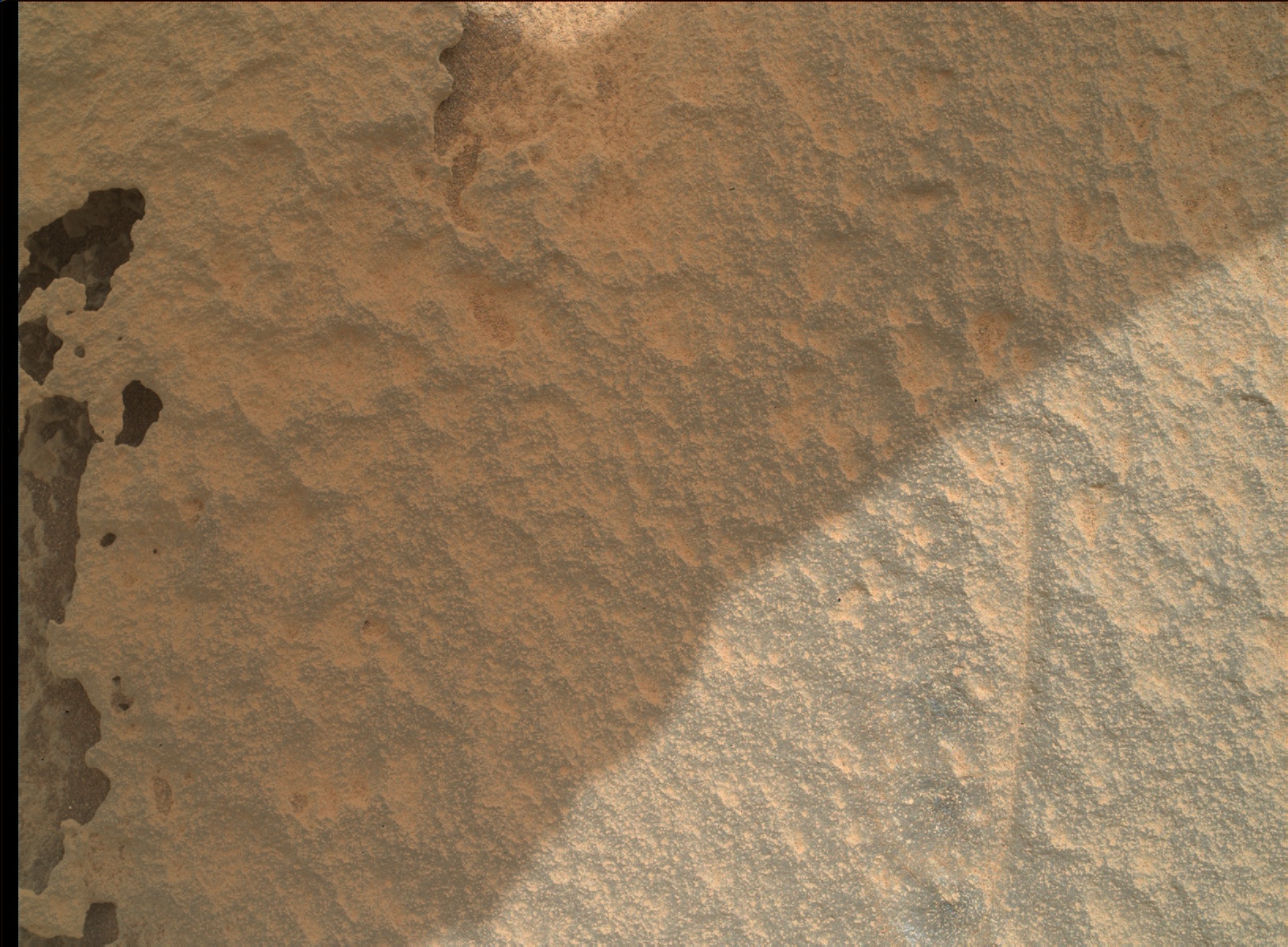 Nasa's Mars rover Curiosity acquired this image using its Mars Hand Lens Imager (MAHLI) on Sol 974