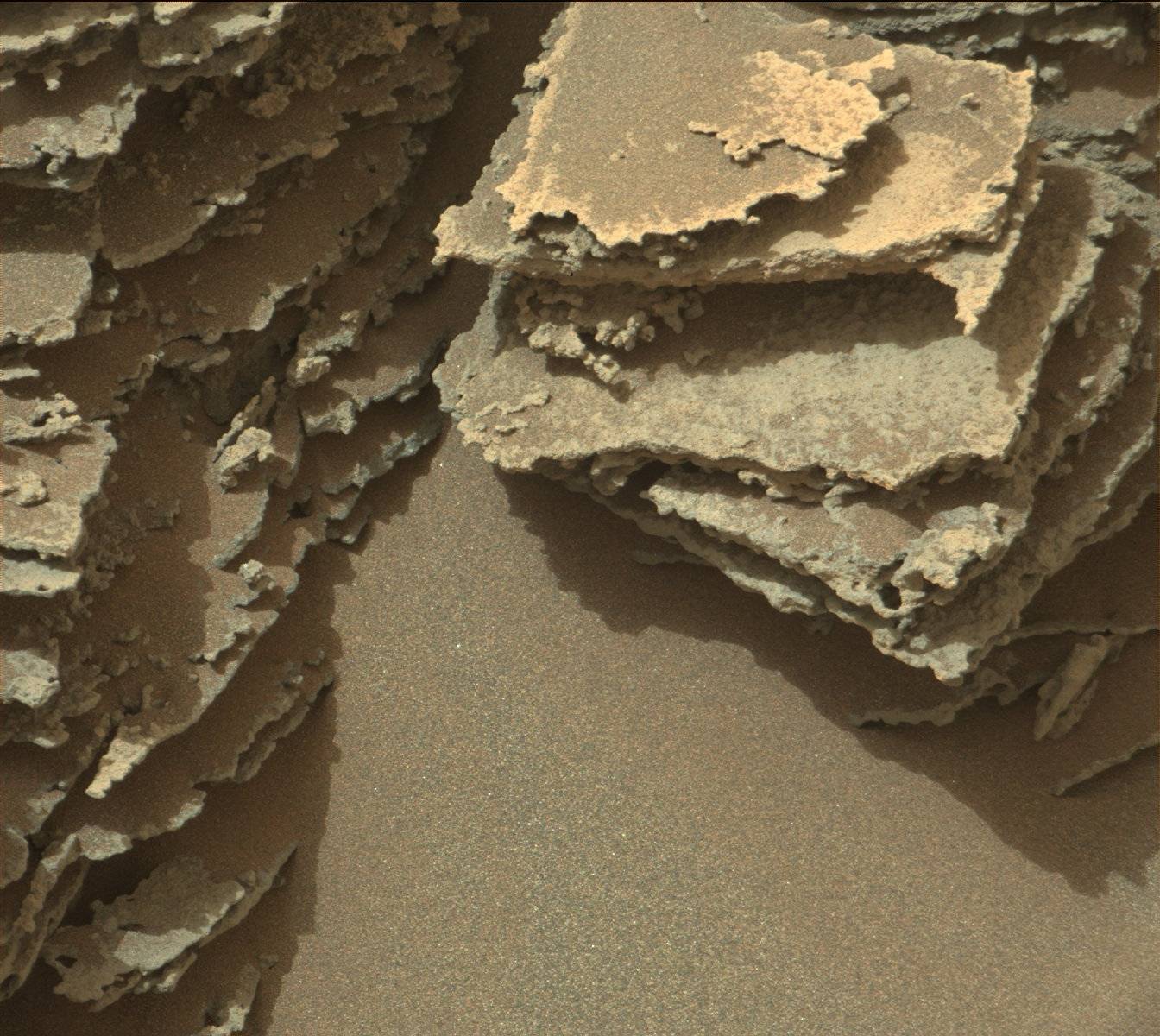 Nasa's Mars rover Curiosity acquired this image using its Mast Camera (Mastcam) on Sol 976