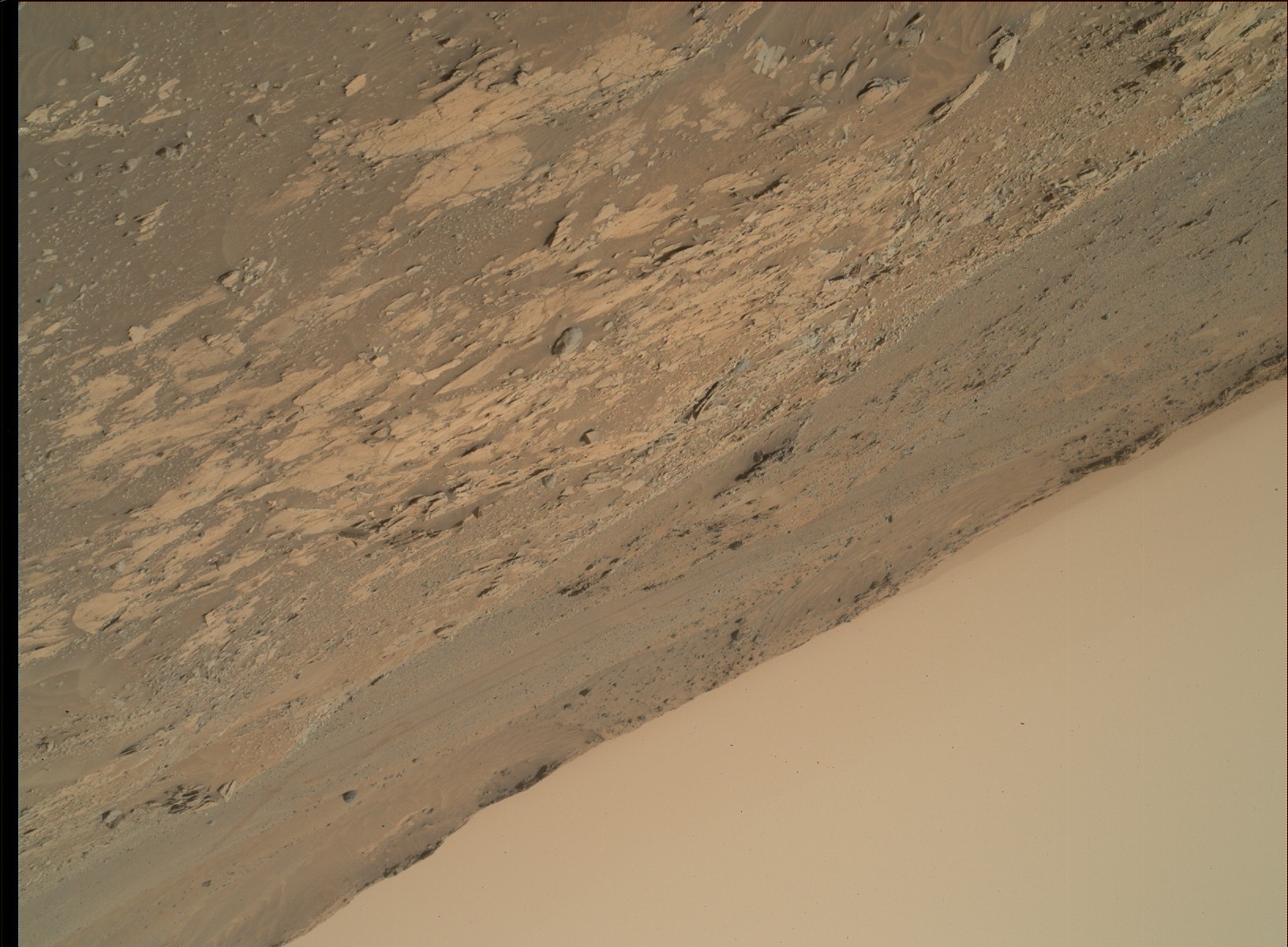 Nasa's Mars rover Curiosity acquired this image using its Mars Hand Lens Imager (MAHLI) on Sol 976