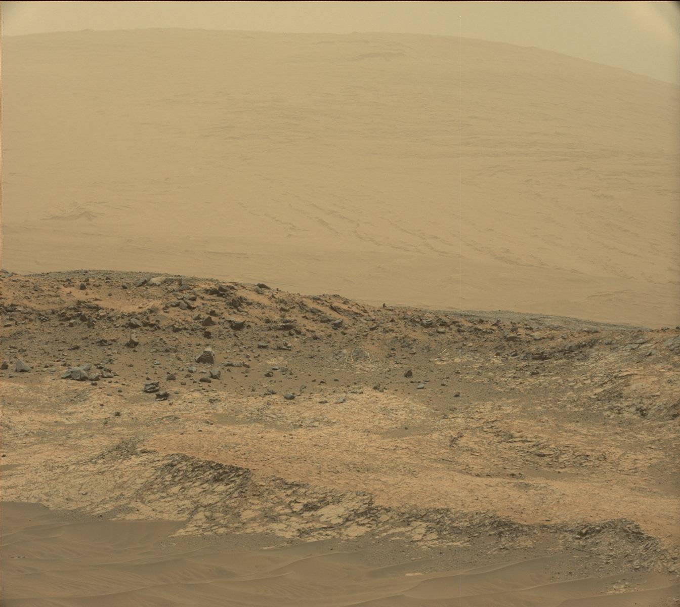 Nasa's Mars rover Curiosity acquired this image using its Mast Camera (Mastcam) on Sol 981