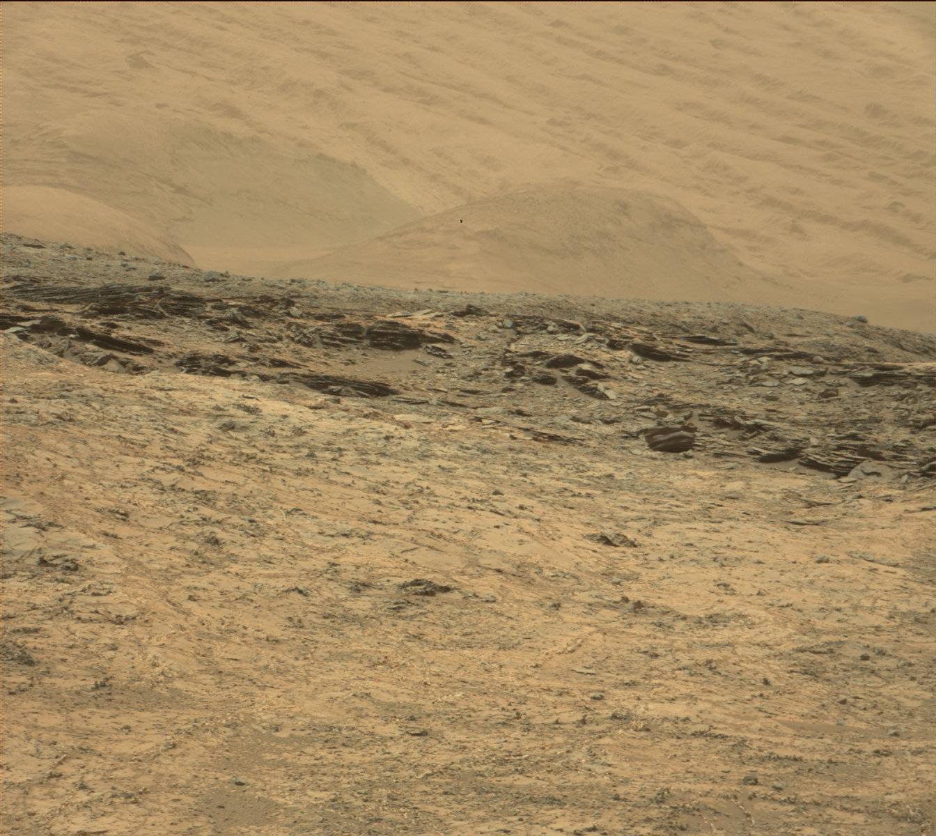 Nasa's Mars rover Curiosity acquired this image using its Mast Camera (Mastcam) on Sol 983