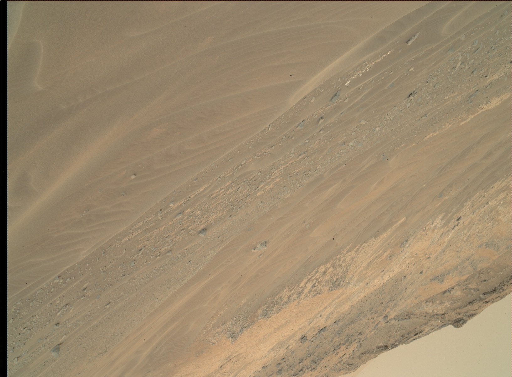 Nasa's Mars rover Curiosity acquired this image using its Mars Hand Lens Imager (MAHLI) on Sol 983