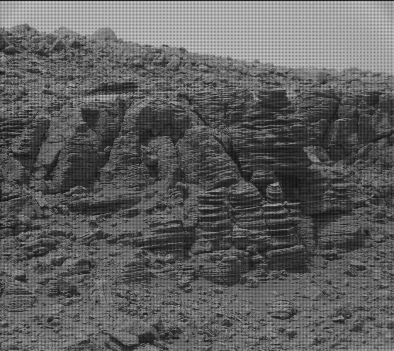Nasa's Mars rover Curiosity acquired this image using its Mast Camera (Mastcam) on Sol 984
