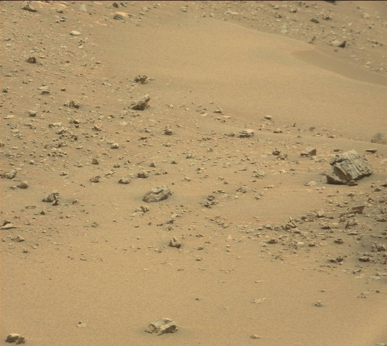 Nasa's Mars rover Curiosity acquired this image using its Mast Camera (Mastcam) on Sol 985