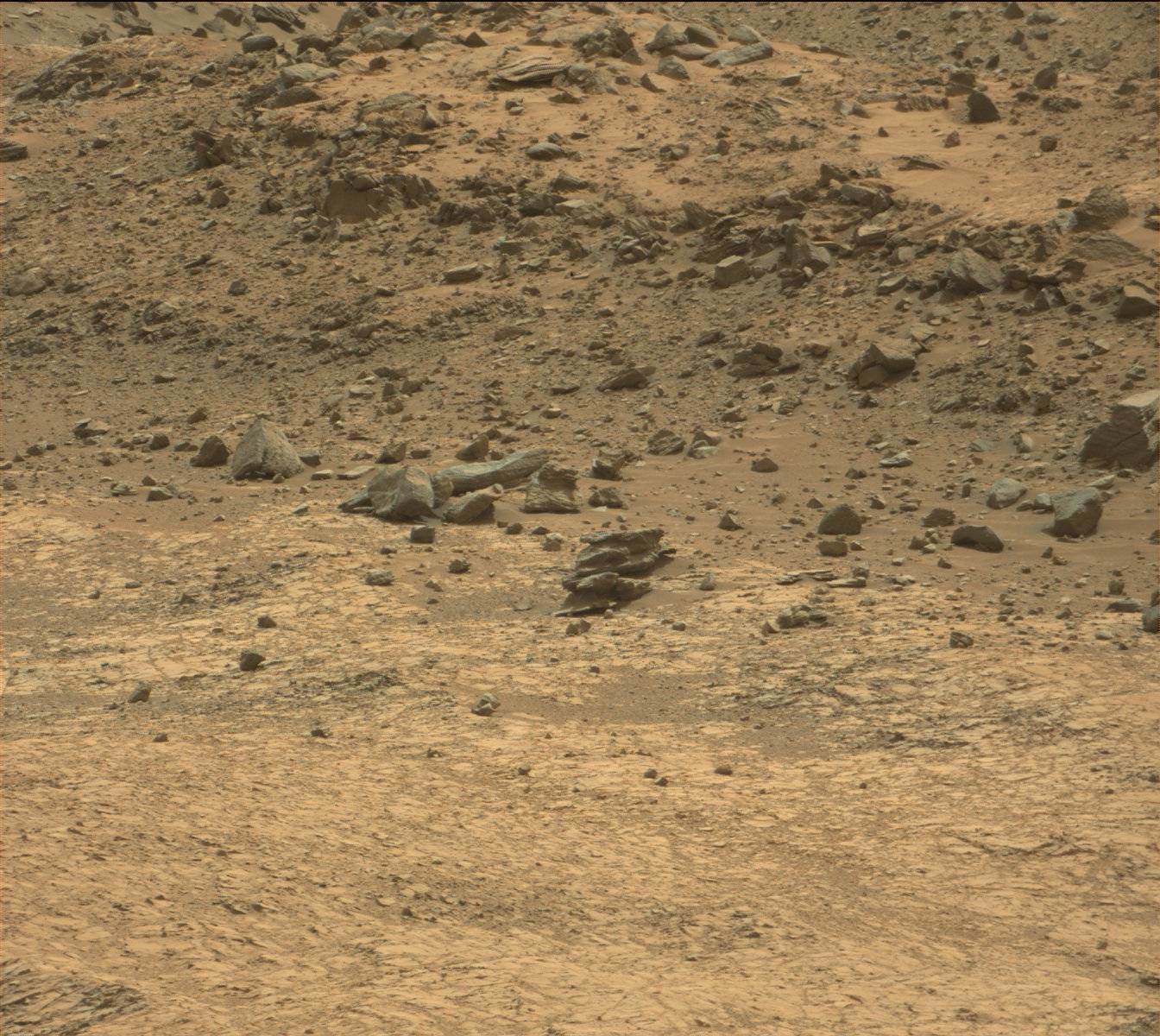 Nasa's Mars rover Curiosity acquired this image using its Mast Camera (Mastcam) on Sol 986