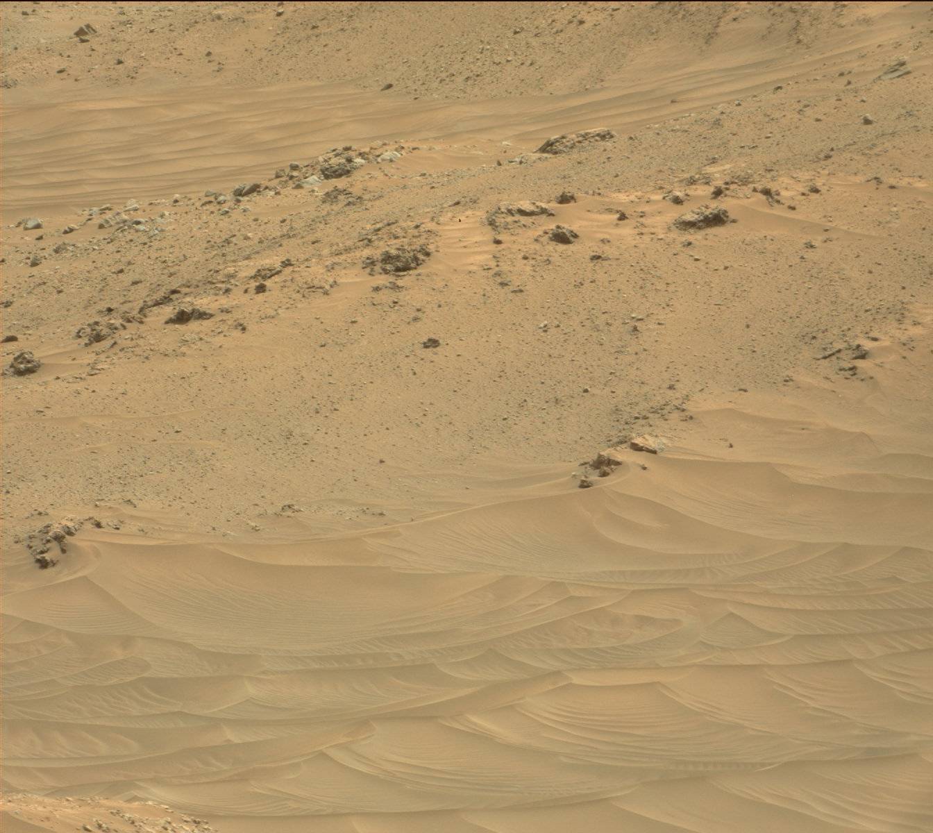 Nasa's Mars rover Curiosity acquired this image using its Mast Camera (Mastcam) on Sol 986
