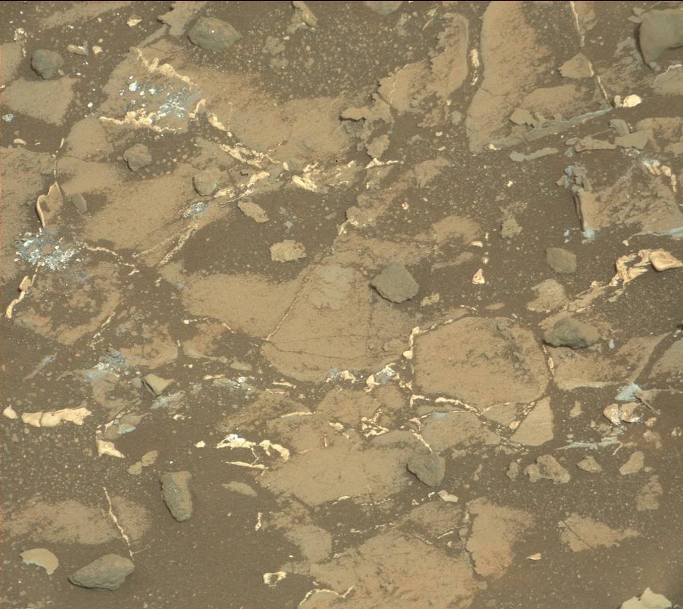 Nasa's Mars rover Curiosity acquired this image using its Mast Camera (Mastcam) on Sol 989