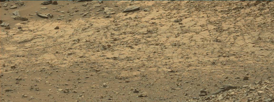Nasa's Mars rover Curiosity acquired this image using its Mast Camera (Mastcam) on Sol 991