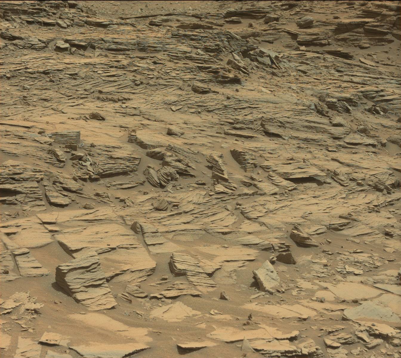 Nasa's Mars rover Curiosity acquired this image using its Mast Camera (Mastcam) on Sol 995