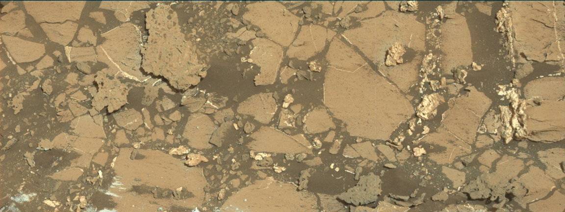 Nasa's Mars rover Curiosity acquired this image using its Mast Camera (Mastcam) on Sol 998