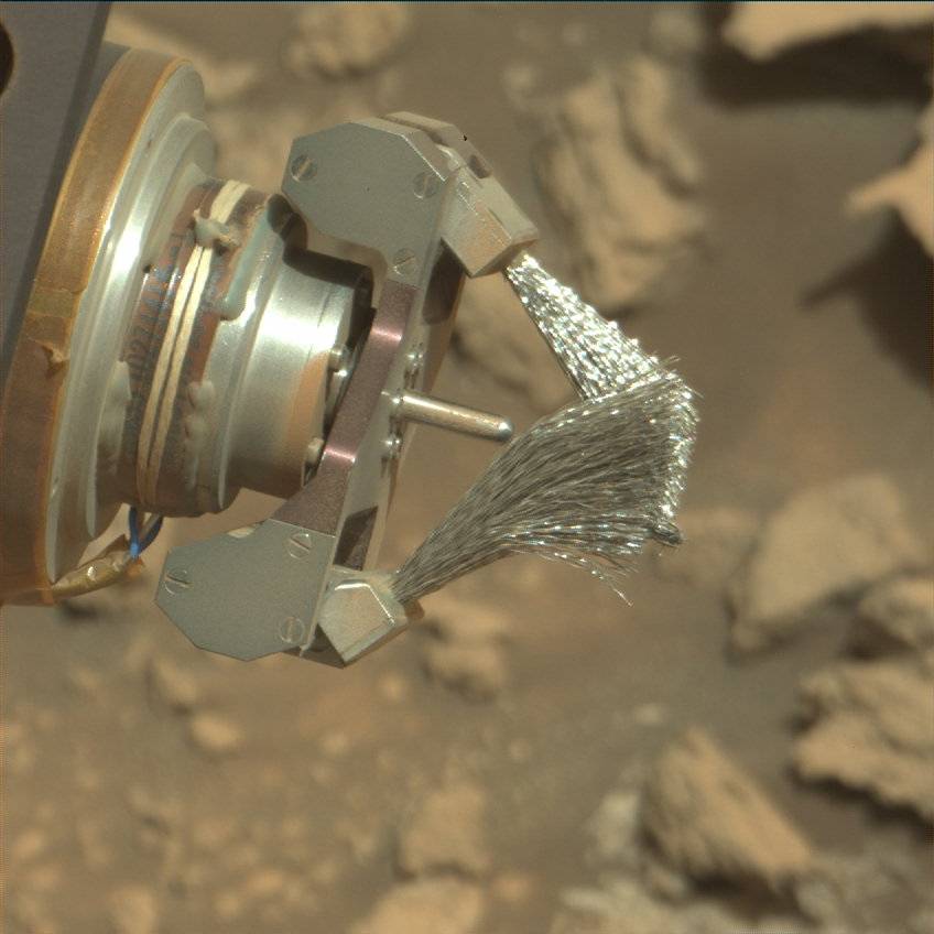 Nasa's Mars rover Curiosity acquired this image using its Mast Camera (Mastcam) on Sol 998