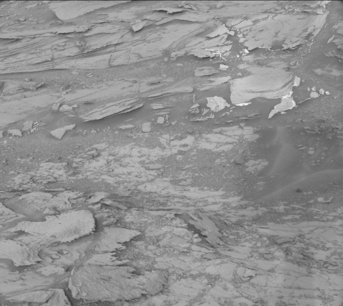 Nasa's Mars rover Curiosity acquired this image using its Mast Camera (Mastcam) on Sol 1001