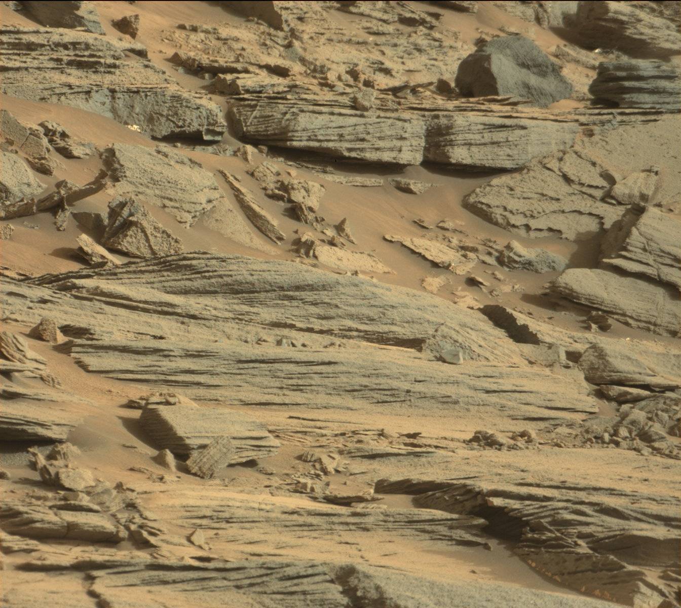 Nasa's Mars rover Curiosity acquired this image using its Mast Camera (Mastcam) on Sol 1003