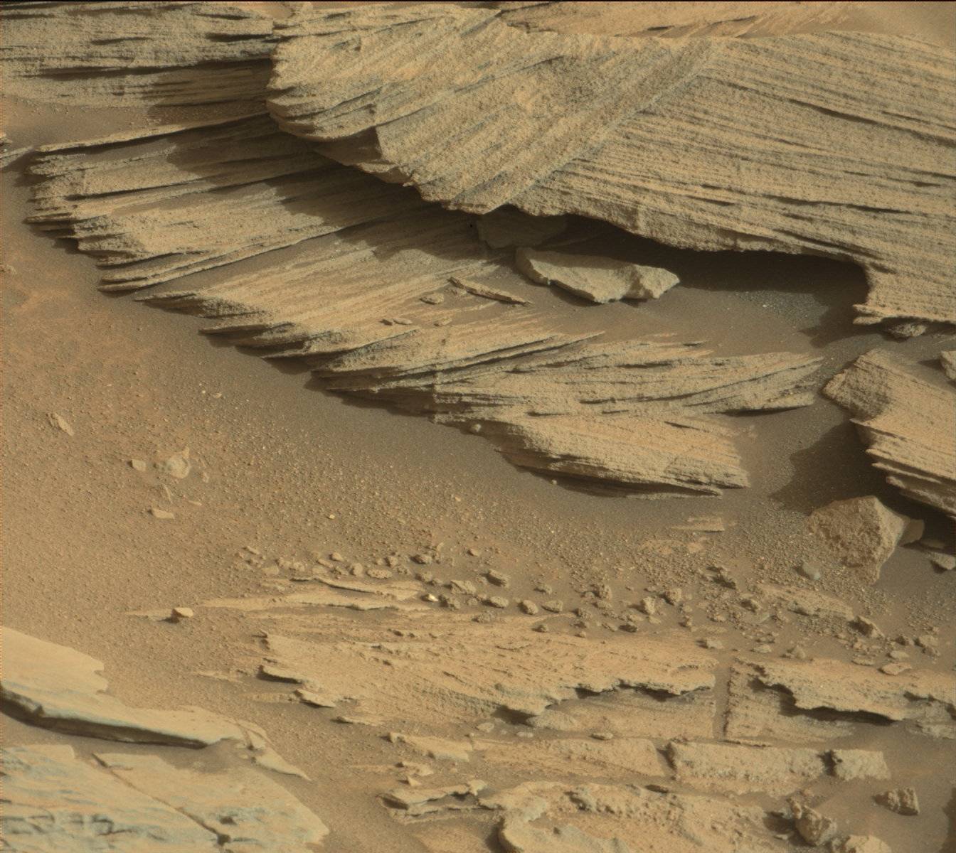 Nasa's Mars rover Curiosity acquired this image using its Mast Camera (Mastcam) on Sol 1003