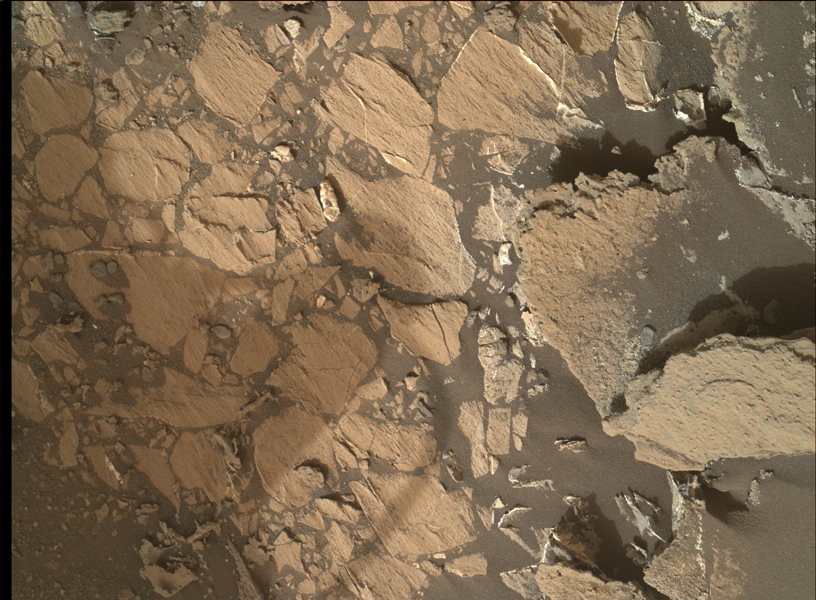 Nasa's Mars rover Curiosity acquired this image using its Mars Hand Lens Imager (MAHLI) on Sol 1028