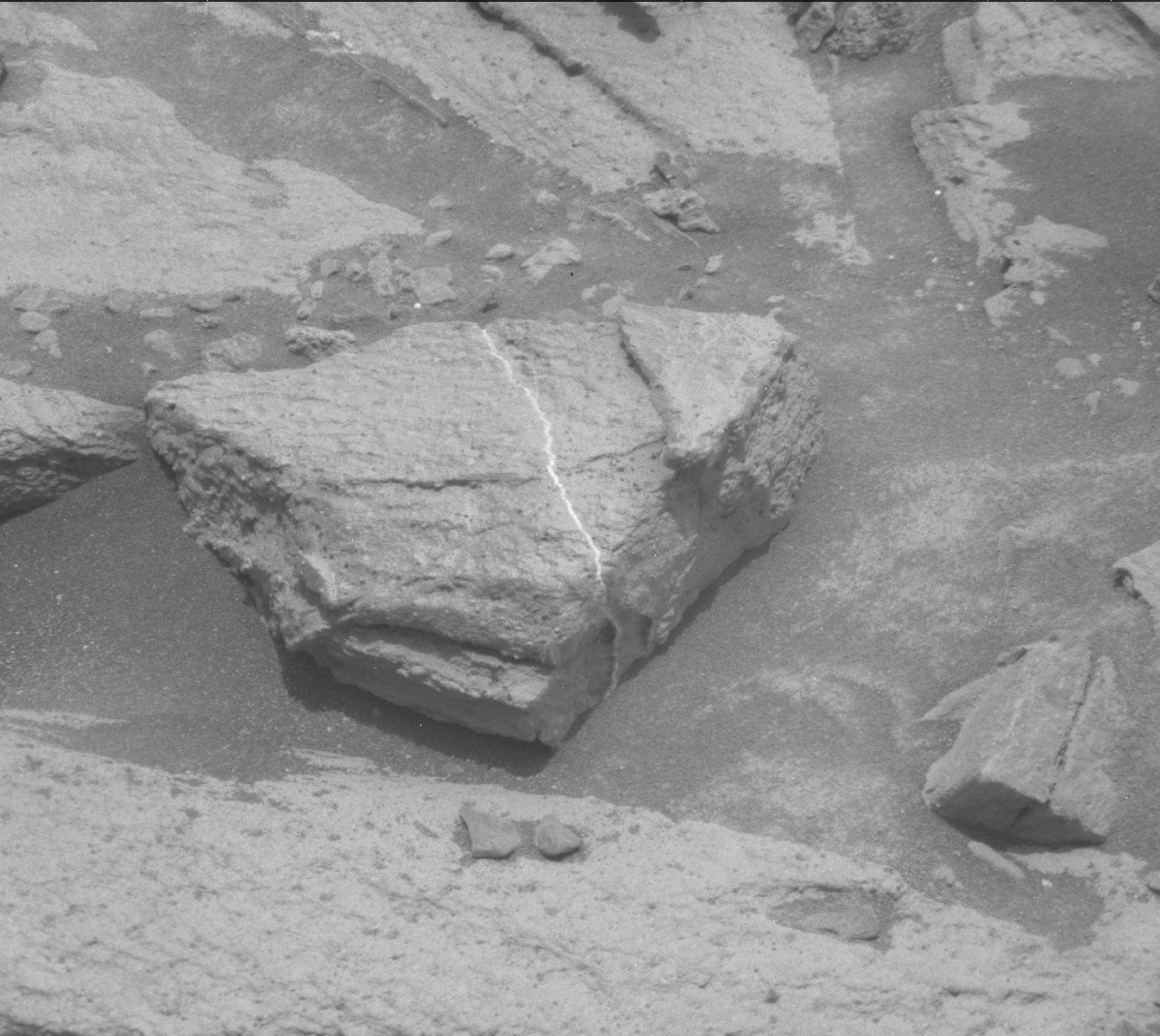Nasa's Mars rover Curiosity acquired this image using its Mast Camera (Mastcam) on Sol 1030