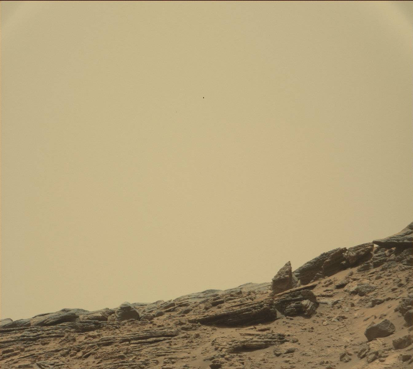 Nasa's Mars rover Curiosity acquired this image using its Mast Camera (Mastcam) on Sol 1033