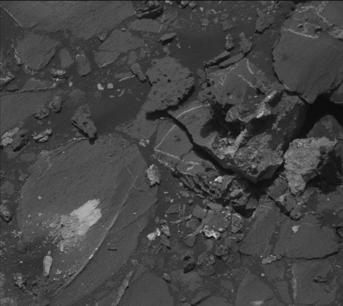Nasa's Mars rover Curiosity acquired this image using its Mast Camera (Mastcam) on Sol 1034