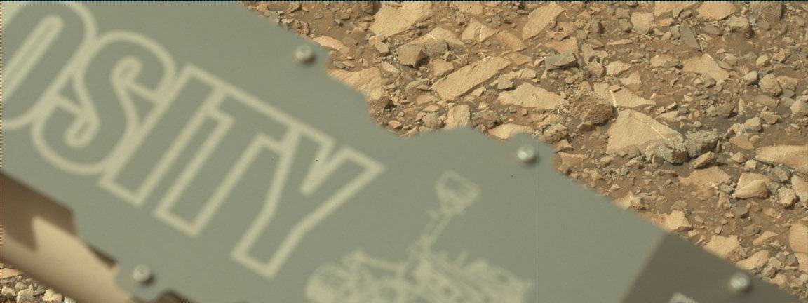 Nasa's Mars rover Curiosity acquired this image using its Mast Camera (Mastcam) on Sol 1037