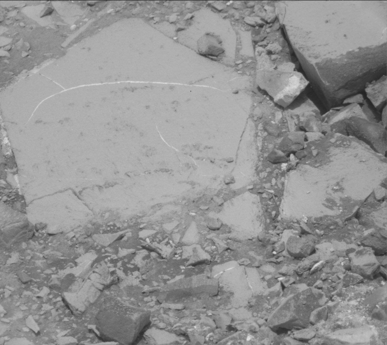 Nasa's Mars rover Curiosity acquired this image using its Mast Camera (Mastcam) on Sol 1039