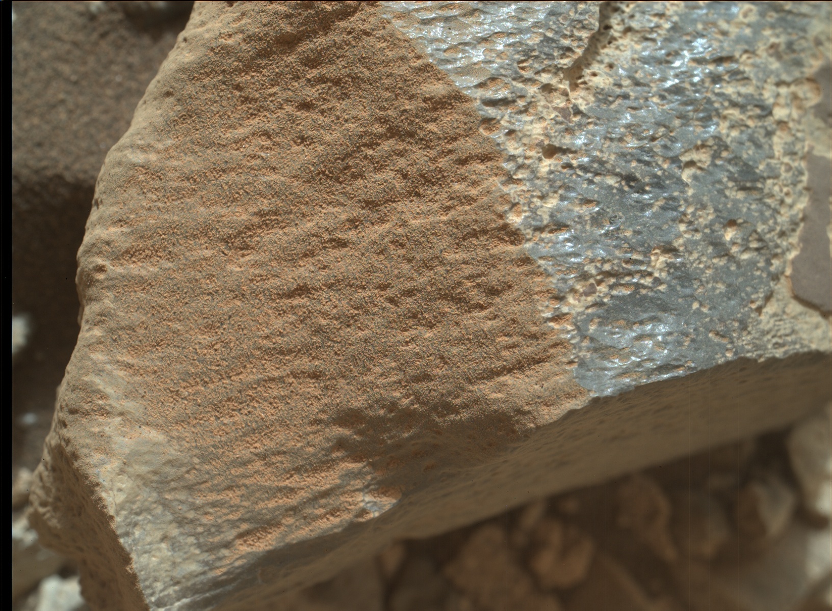 Nasa's Mars rover Curiosity acquired this image using its Mars Hand Lens Imager (MAHLI) on Sol 1041