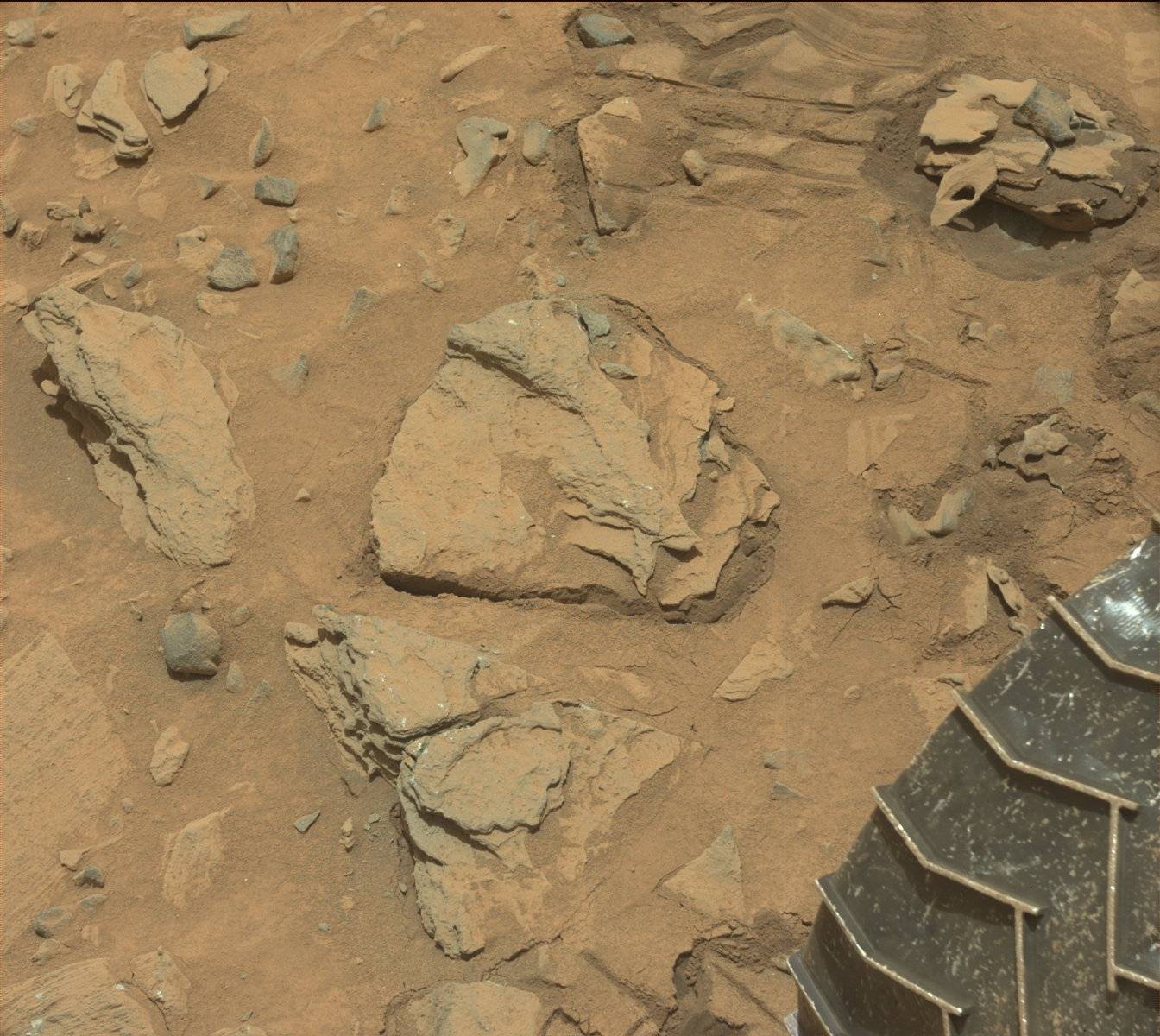 Nasa's Mars rover Curiosity acquired this image using its Mast Camera (Mastcam) on Sol 1042