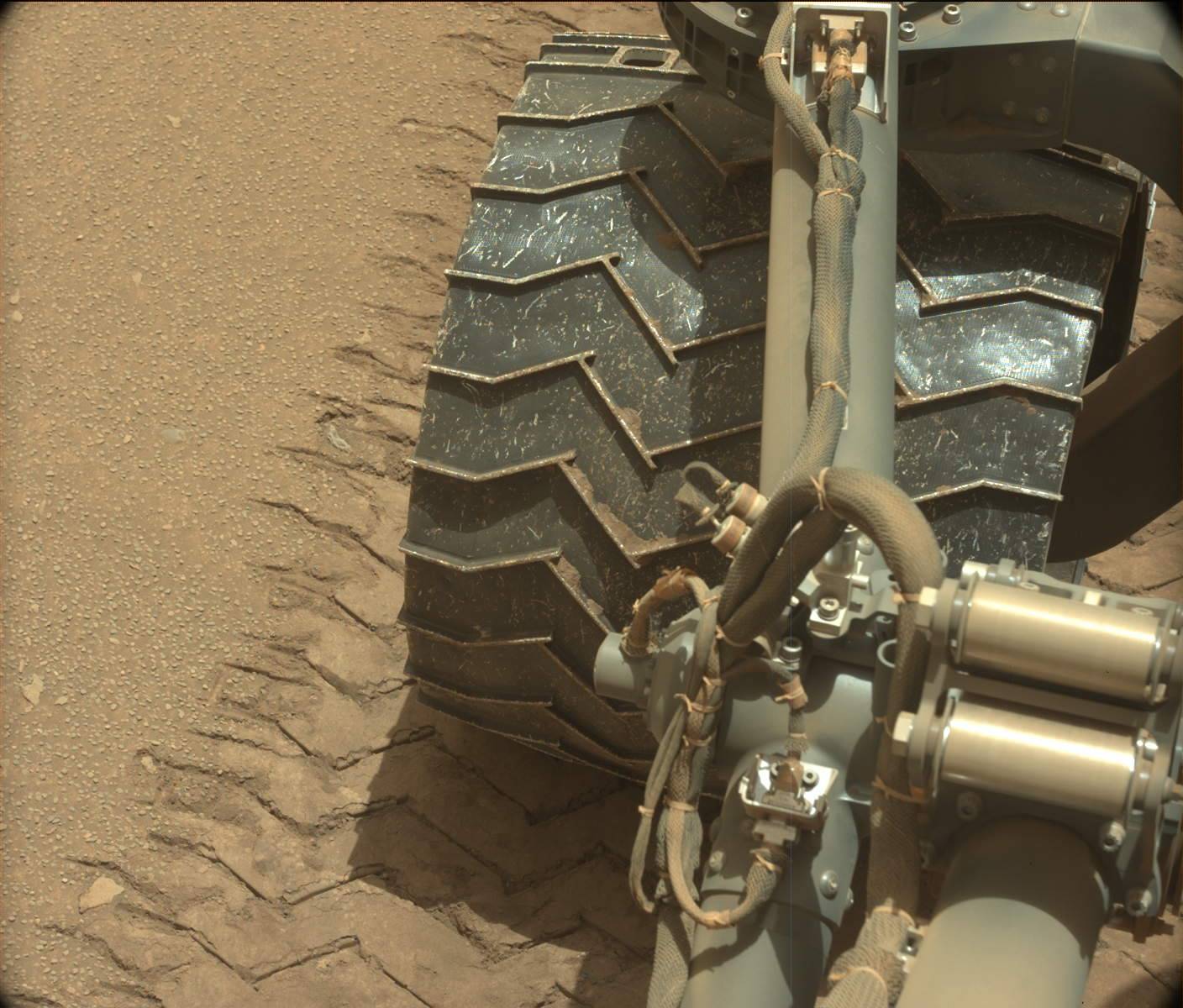 Nasa's Mars rover Curiosity acquired this image using its Mast Camera (Mastcam) on Sol 1046