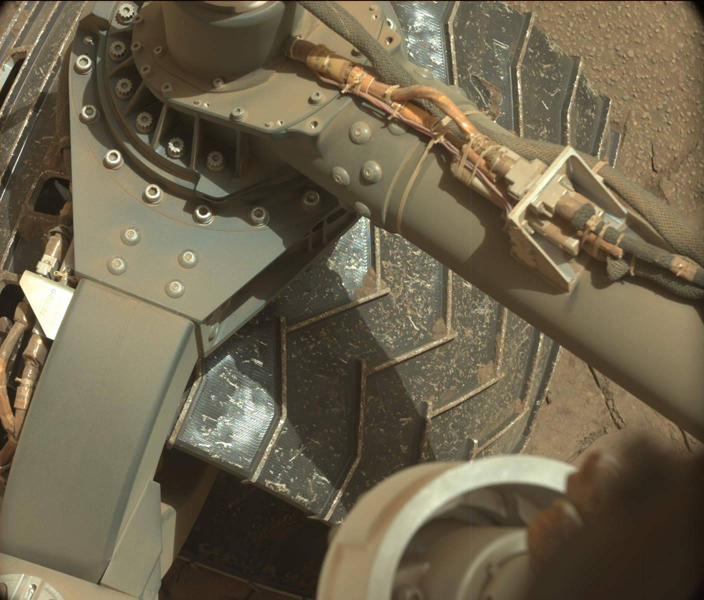 Nasa's Mars rover Curiosity acquired this image using its Mast Camera (Mastcam) on Sol 1046