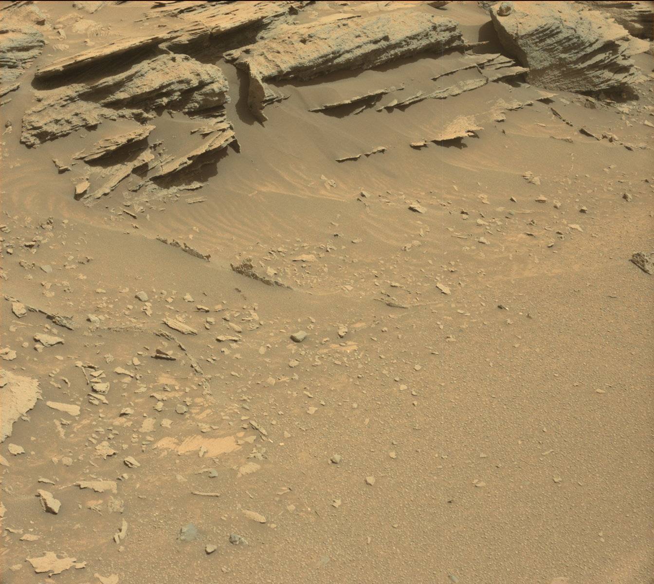 Nasa's Mars rover Curiosity acquired this image using its Mast Camera (Mastcam) on Sol 1047