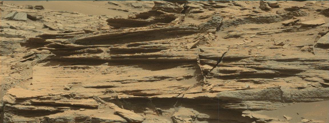 Nasa's Mars rover Curiosity acquired this image using its Mast Camera (Mastcam) on Sol 1049