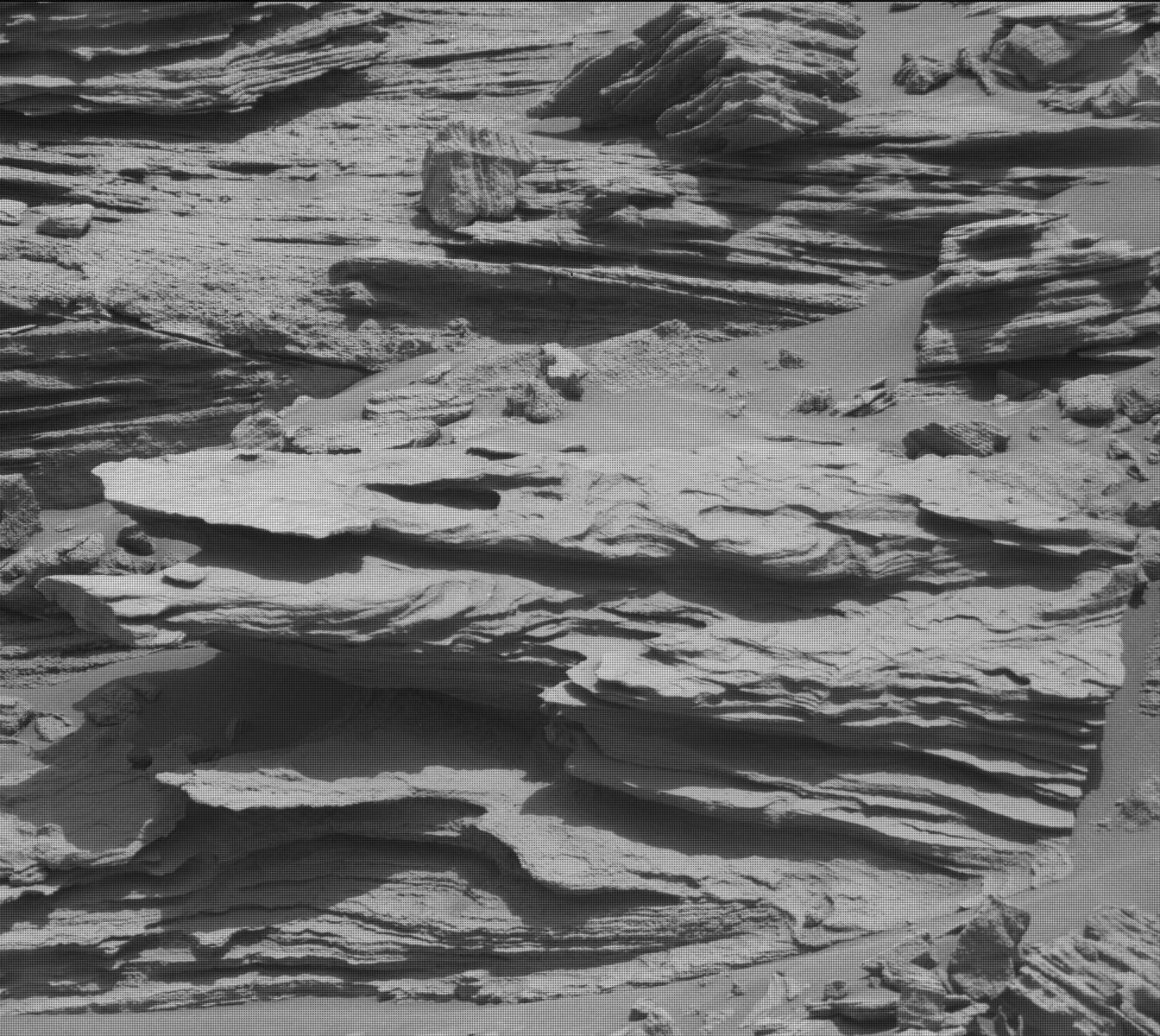 Nasa's Mars rover Curiosity acquired this image using its Mast Camera (Mastcam) on Sol 1049