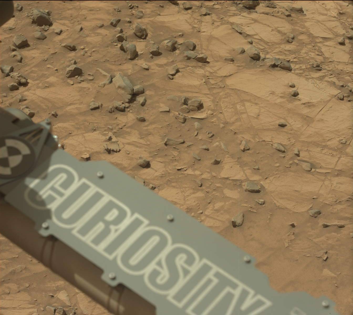 Nasa's Mars rover Curiosity acquired this image using its Mast Camera (Mastcam) on Sol 1056